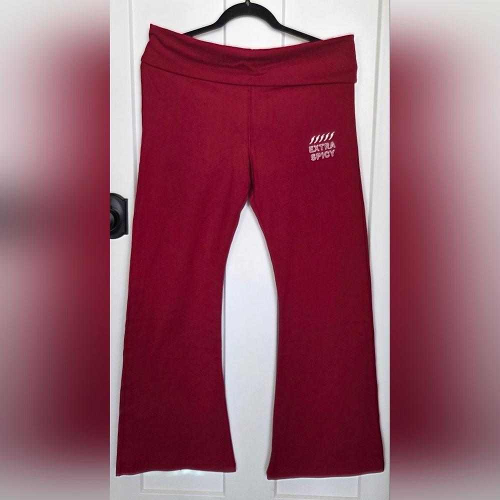 VICTORIA'S SECRET FOLDOVER WAISTBAND LEGGINGS